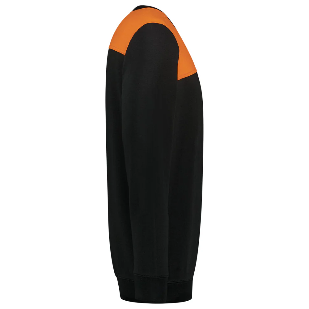Sweater Bicolor Naden Black-Orange