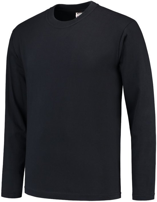 T-shirt lange mouw marine TL-190