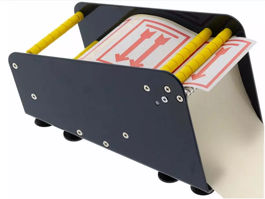 Etiketten Dispenser Metaal Rolbreedte 10cm 1-vaks