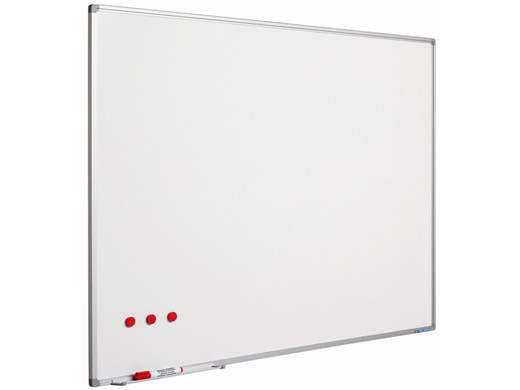Whiteboard 90x120cm gelakt