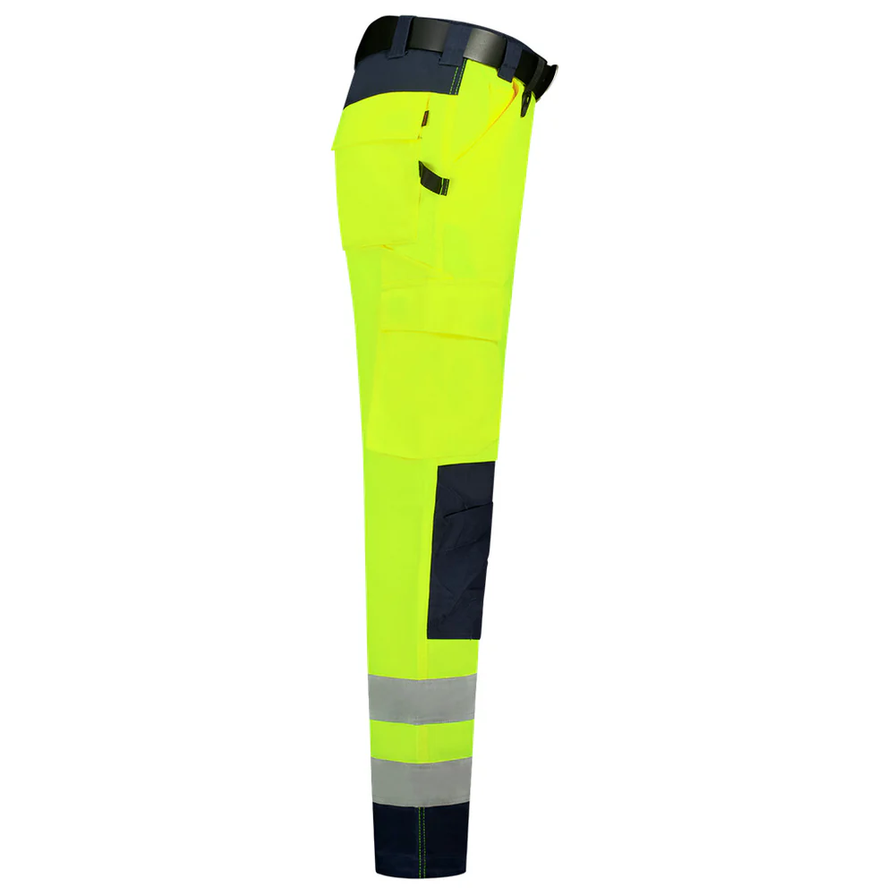 Werkbroek High Vis Bicolor Fluorgeel-Ink