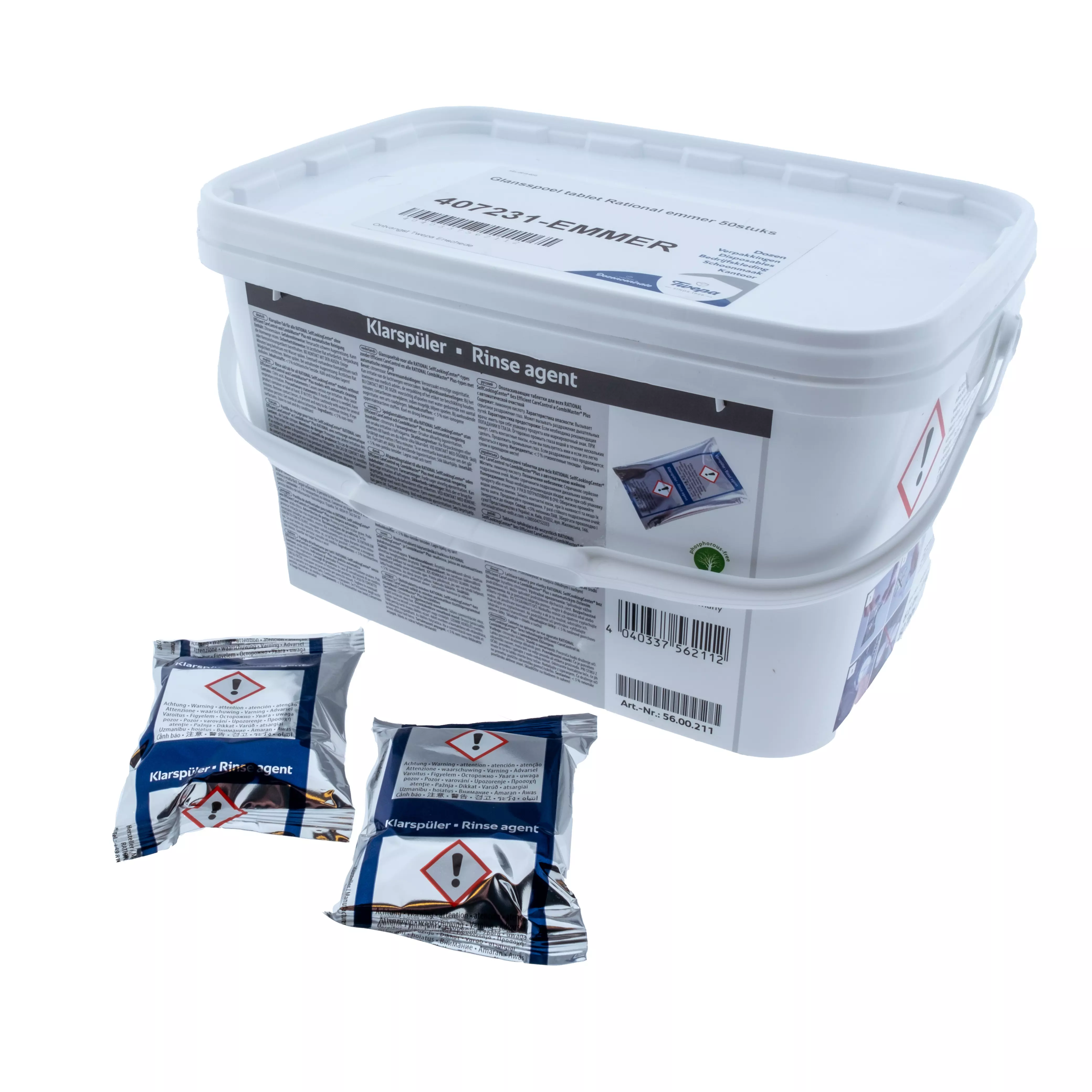 Rational Glansspoeltabletten Emmer à 50 stuks