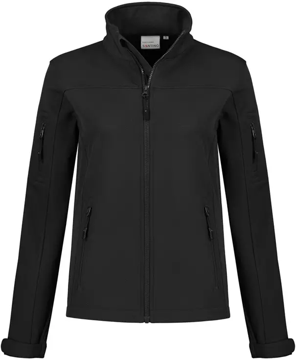Softshell Jack Santo Ladies Zwart