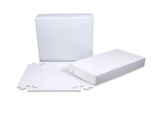 Gebaksdoos blanco no.6 25x25x8cm (pak à 175st)