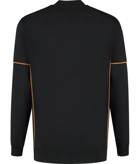 Sweater Chris black/orange