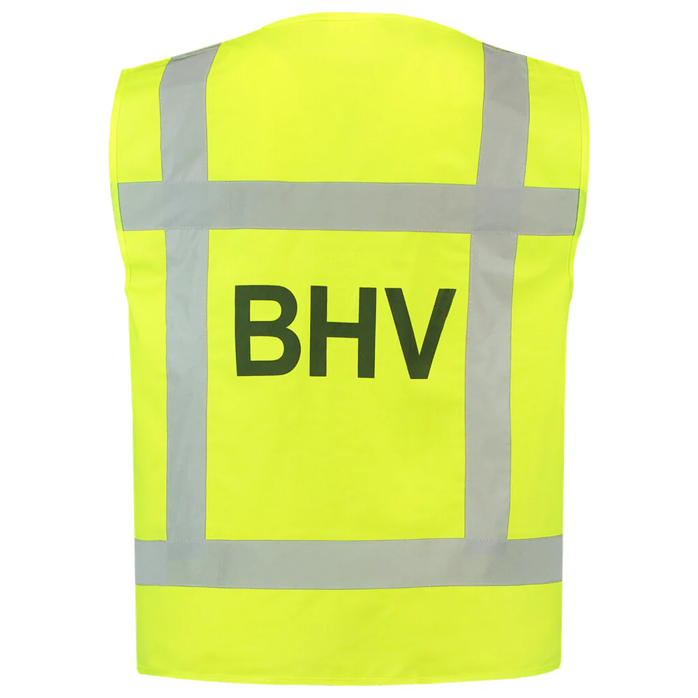 Veilgheidsvest geel maat BHV/RWS