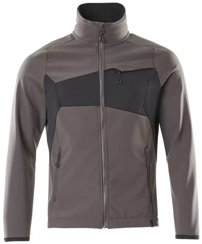 Softshell jas Mascot donkerantraciet/zwart