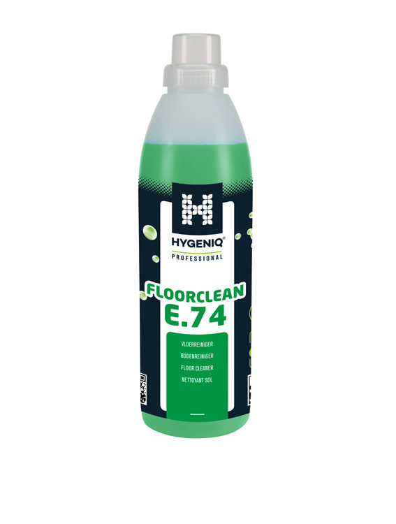 Ecologische krachtige vloerreiniger E.73geconcentreerd Hygeniq (can à 1 liter)