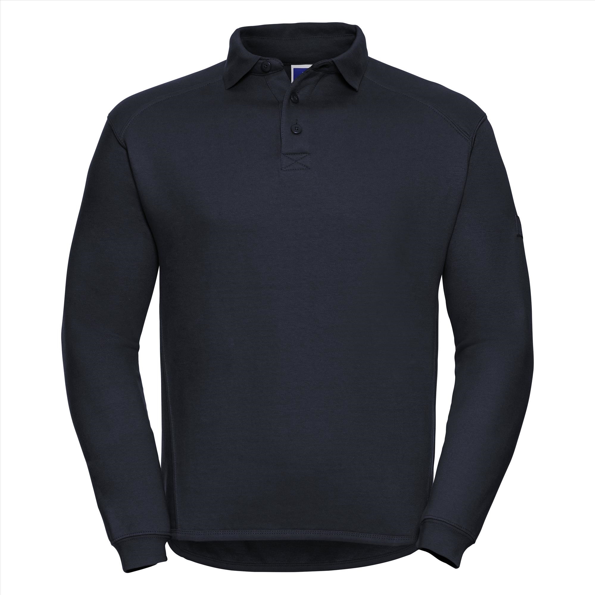 Sweatshirt marine Heavy Duty Collar 012M