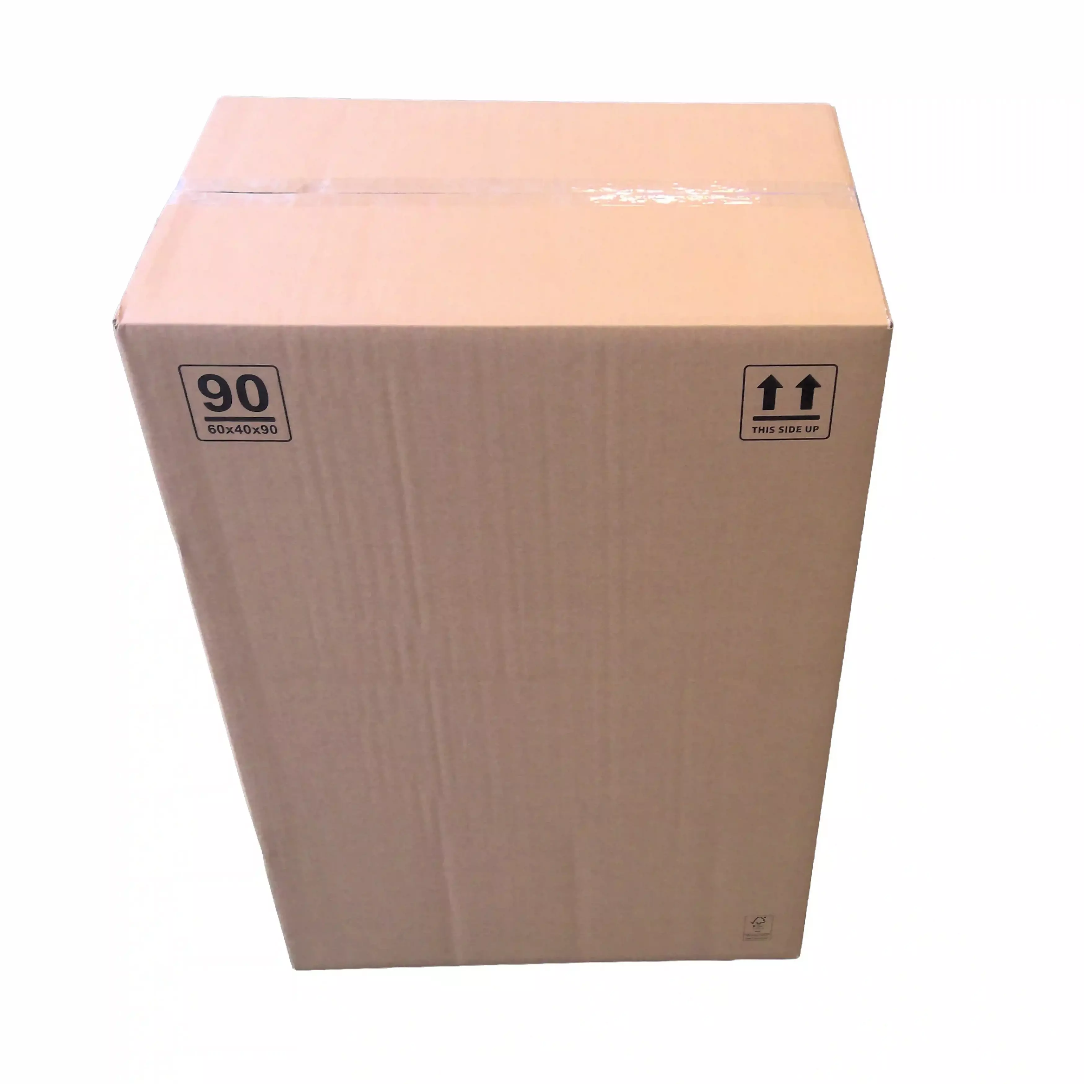 Plantendoos BC-golf 585x385x875mm Bruin