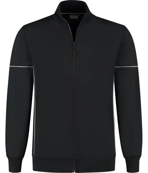 Sweatvest Colt zwart/sportgrijs