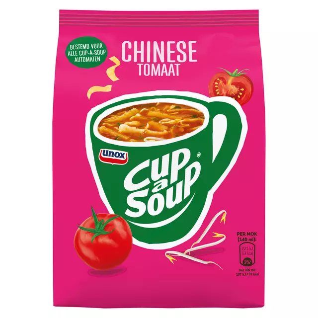 Cup a Soup Chinese Tomaat Zak 40 Porties