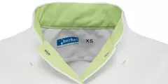 Zorgjas Livia Wit/Groen De Berkel Dames Kraag