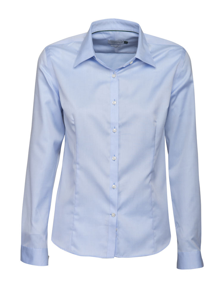 Blouse Green Bow 01 Woman Skyblue Harvest & Frost