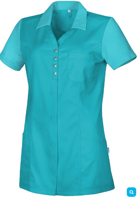 Zorgjas Sonia Pique dames turquoise