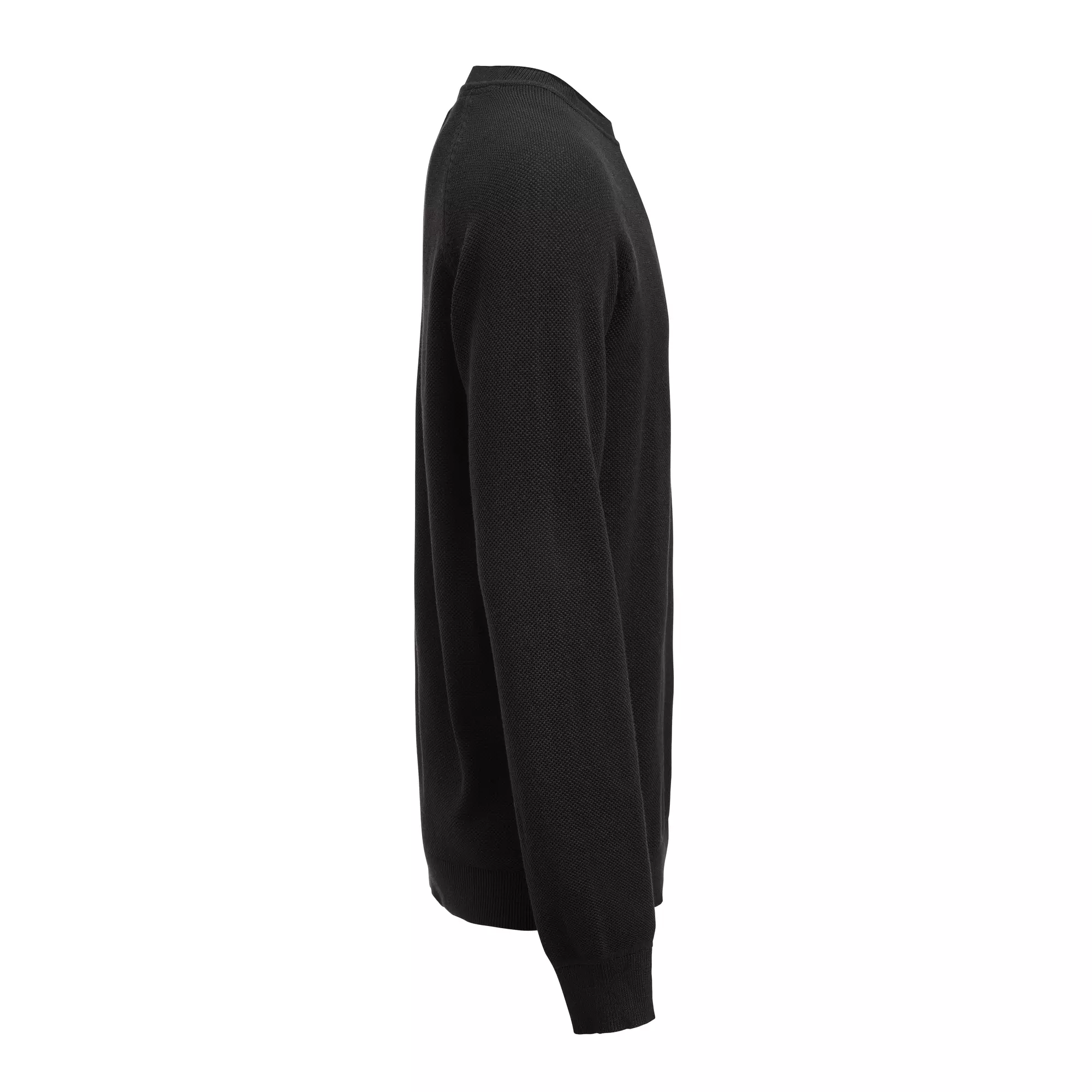 Sweater Ashland casal gebreid zwart