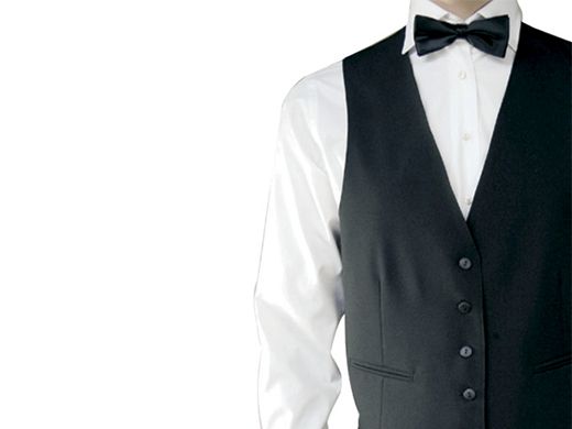 Gilet zwart heren CD