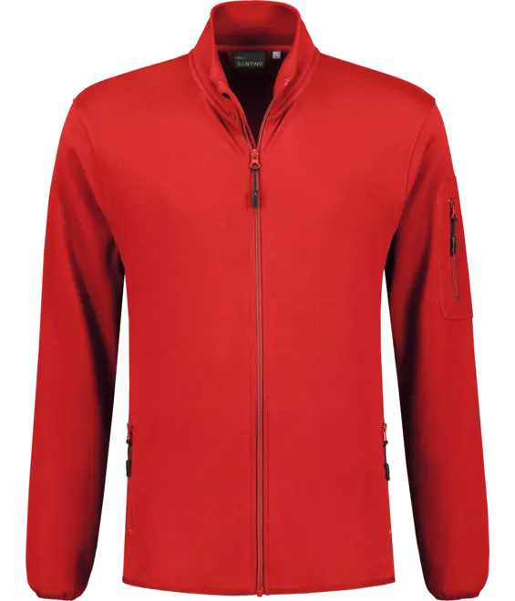 Sweatvest Berlin rood