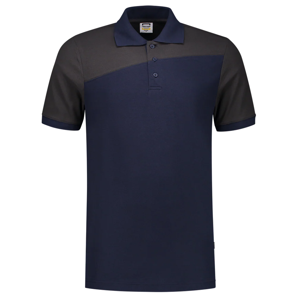 Polo Bicolor Naden ink-darkgrey