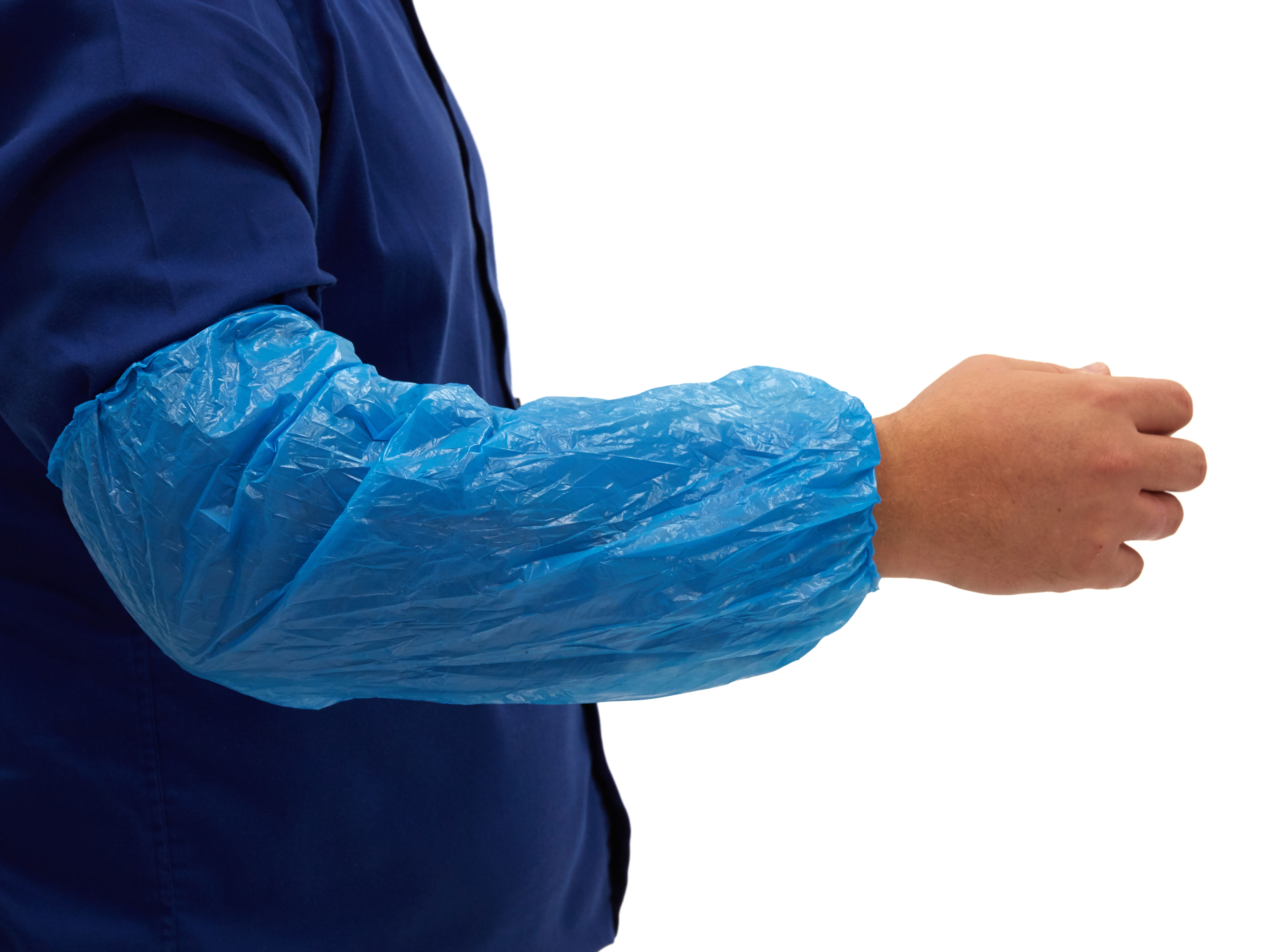 Overmouw blauw 20mu (doos à 1000st)