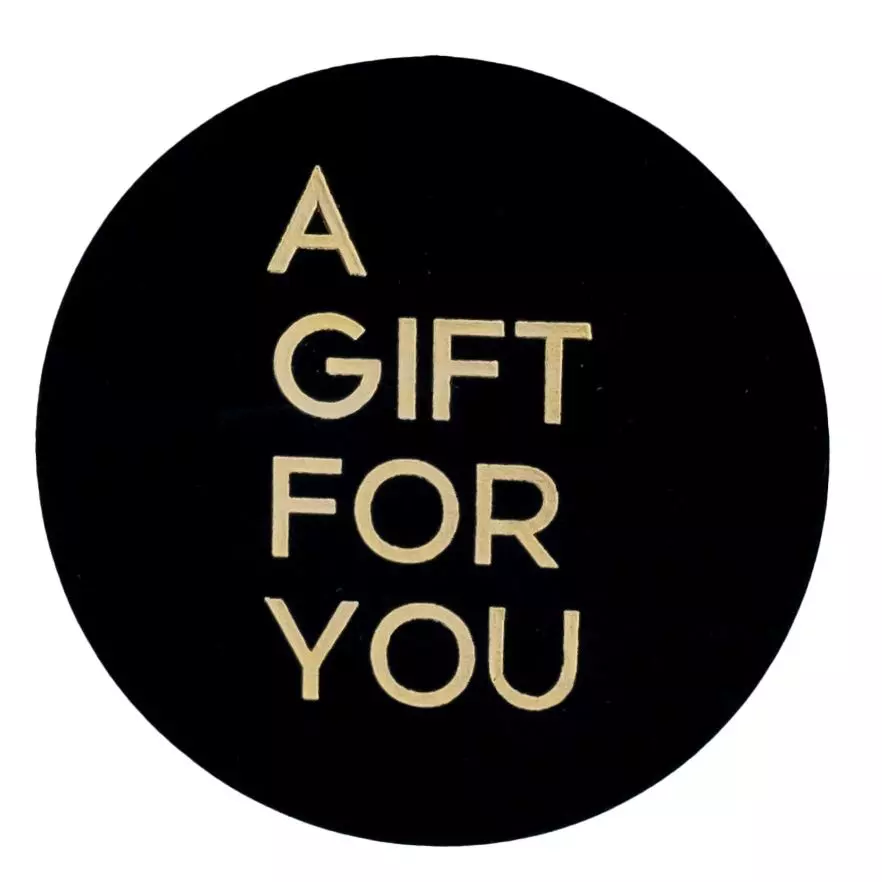 Etiket Rond Ø40mm A Gift For You 500 stuks