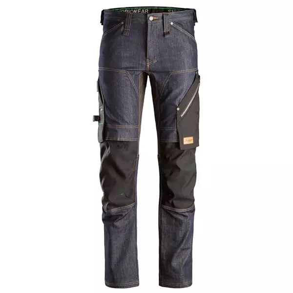 snickers werkbroek 6956 zwart slim Fit 