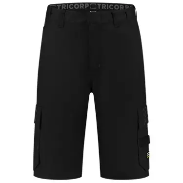 Werkbroek kort Twill zwart