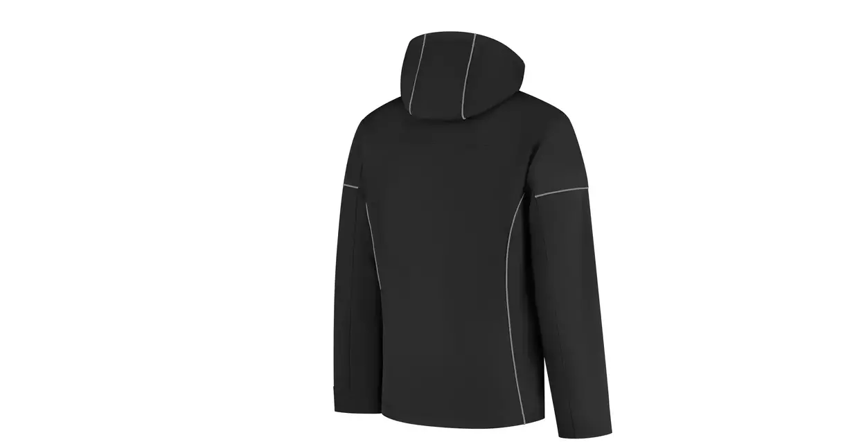 Softshell jas Curtis zwart/grijs
