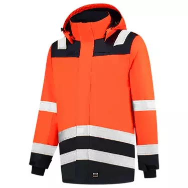 Parka high vis bicolor Fluor orange ink 403020