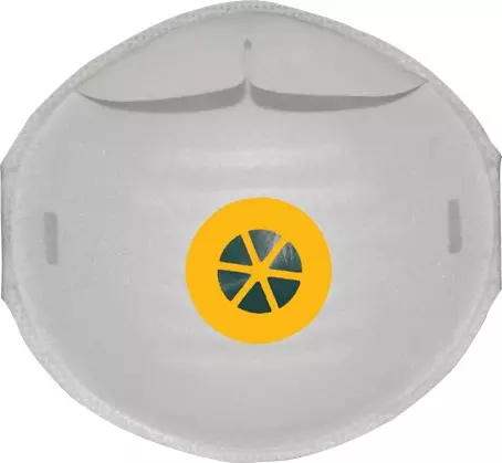 Stofmasker FFP2 met ventiel - M1200V DeltaPLus - 10 stuks
