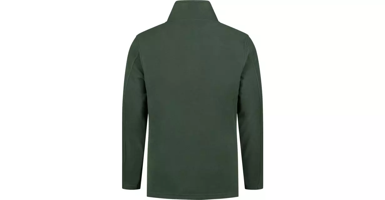 Fleece jack Bormio donkergroen