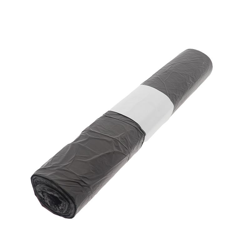 Zak HDPE rol 45x50cm 10mu zwart (rol à 50st)