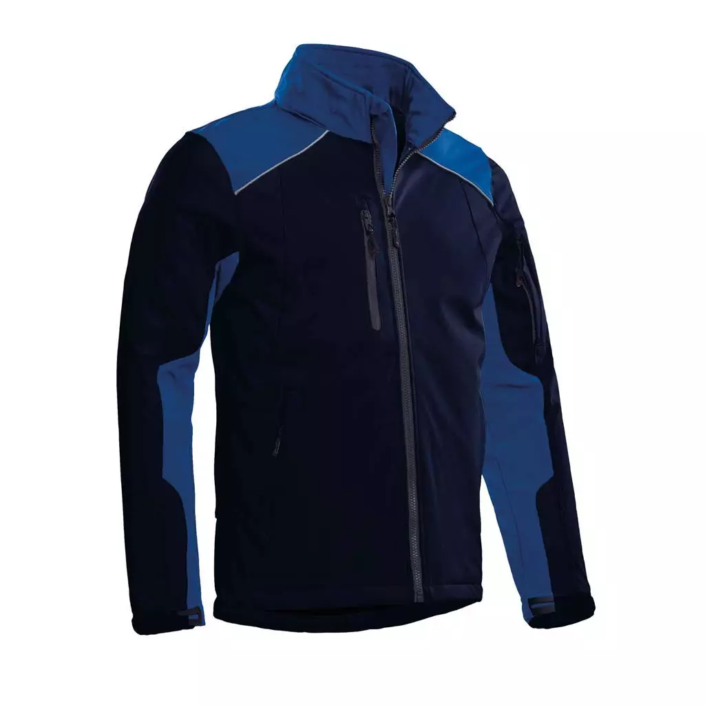 Softshell jack Tour marine/kobalt