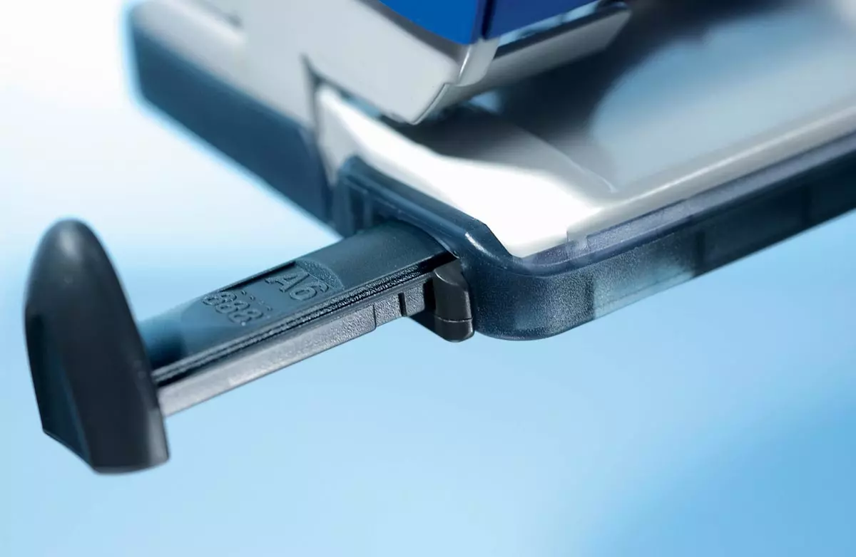 Perforator Leitz Nexxt 5008 2-gaats Blauw