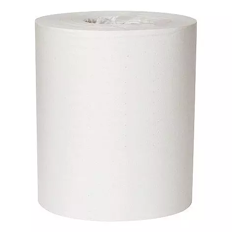 Poetsrol midi 1-laags Wit 21cmx270m