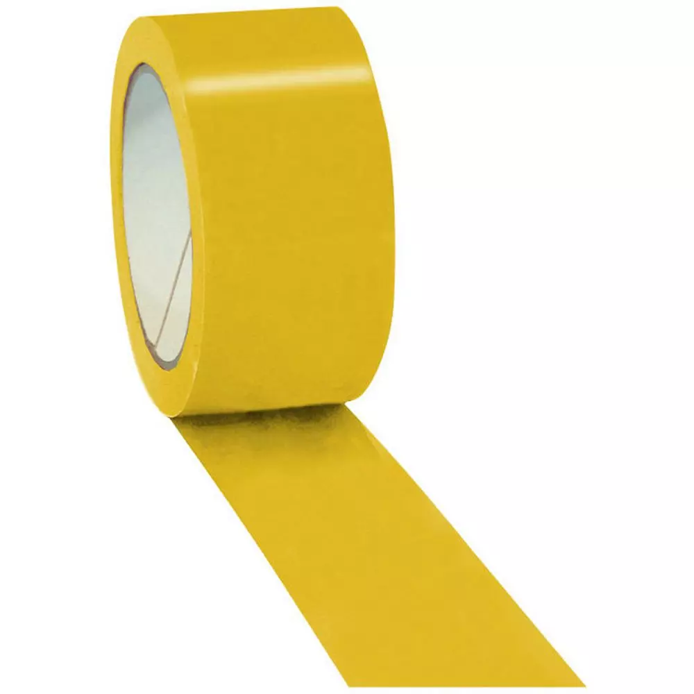 PVC Tape Solvent Geel 48mmx66m