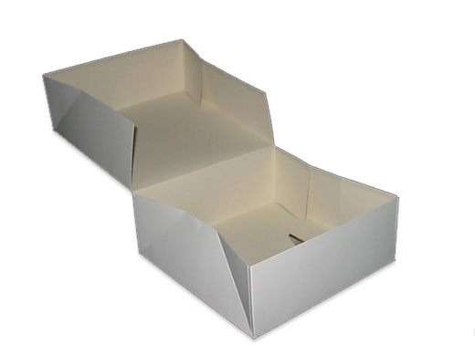 Gebaksdoos blanco no.4 24x16x8cm (pak à 10st)