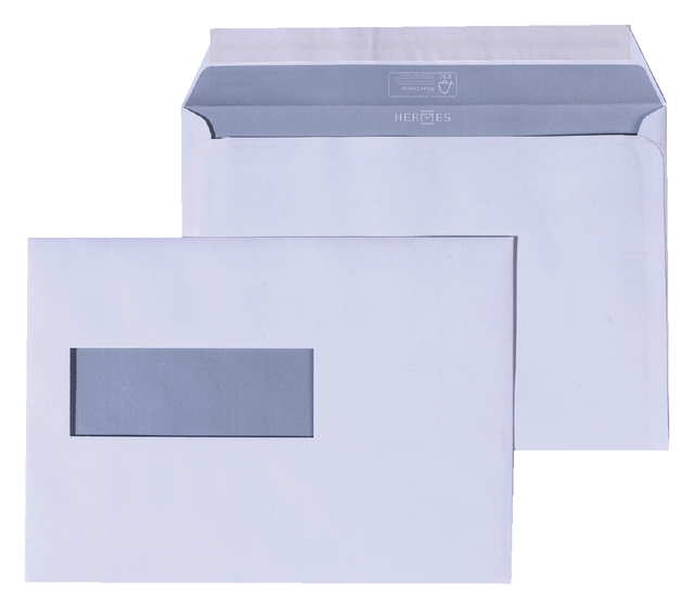 Envelop 156x220mm venster 4x11cm rechts zelfklevend (doos à 500st)