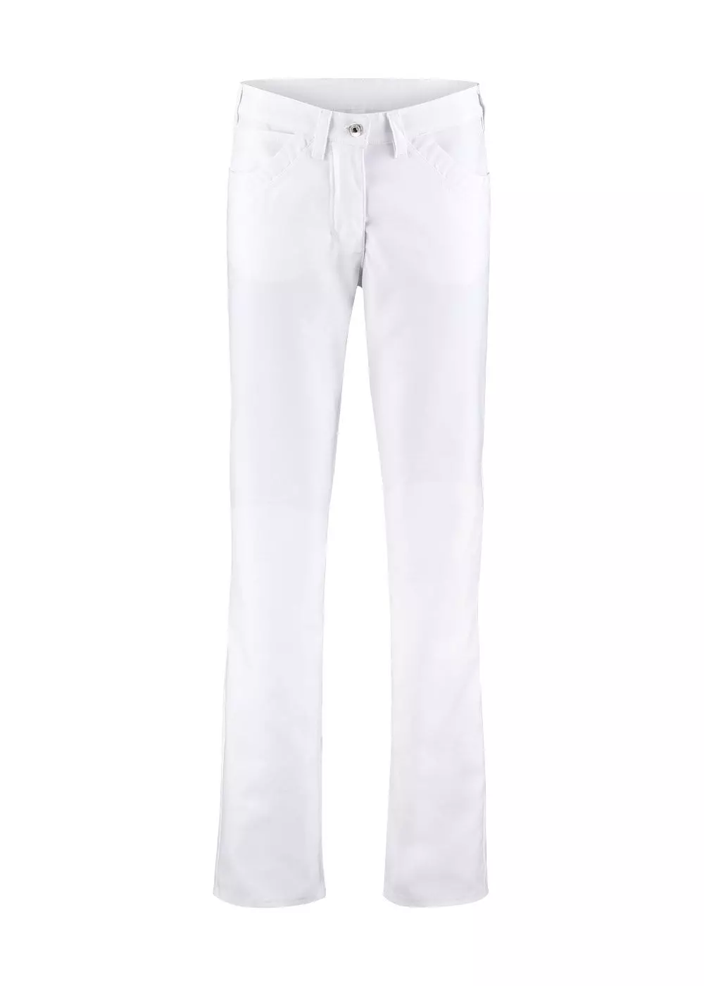 Broek dames Tara 5-pocket stretch wit
