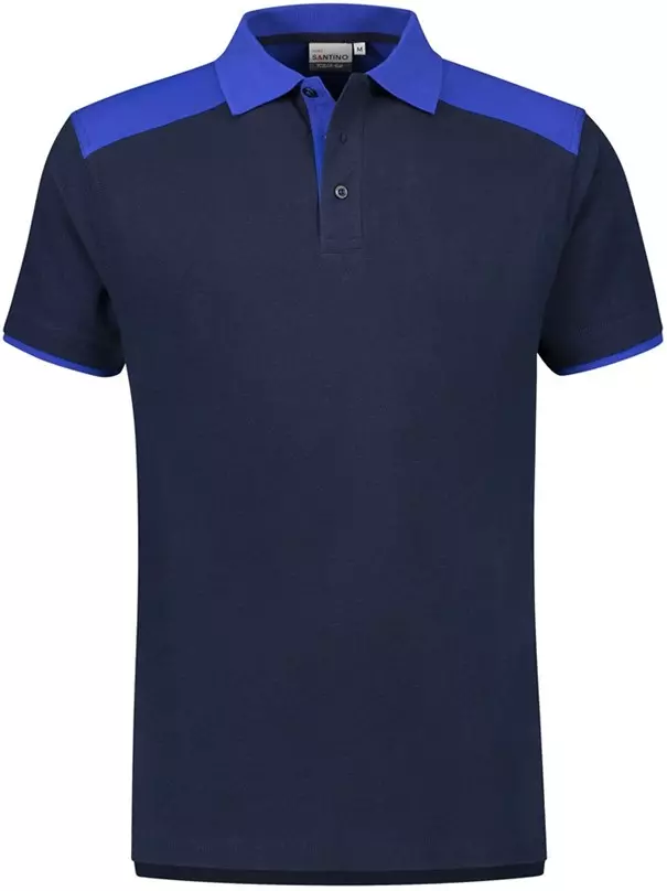 Santino Poloshirt Tivoli marine/kobaltblauw