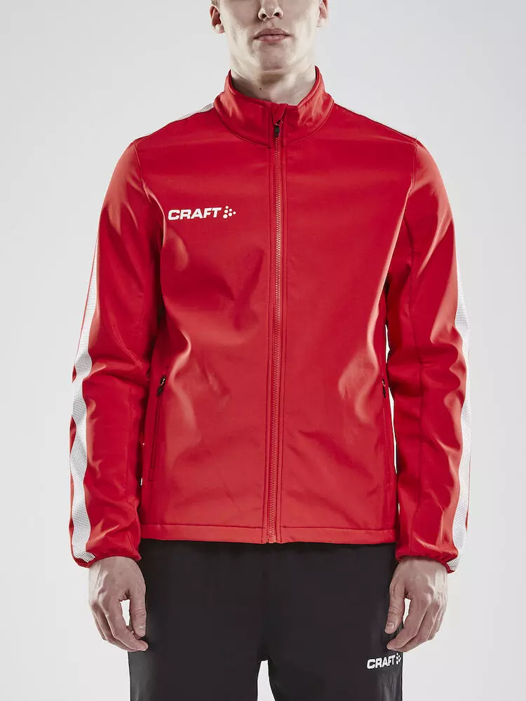 Softshell jas Pro-control rood