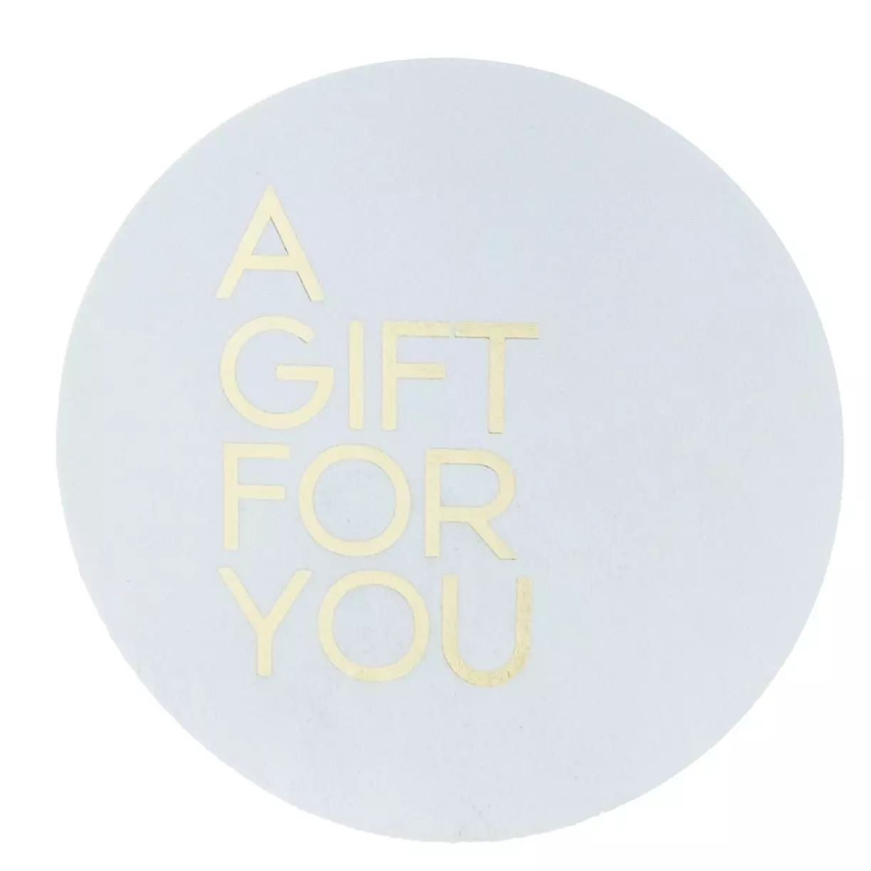 Etiket Rond Ø40mm A Gift For You Wit 500 stuks