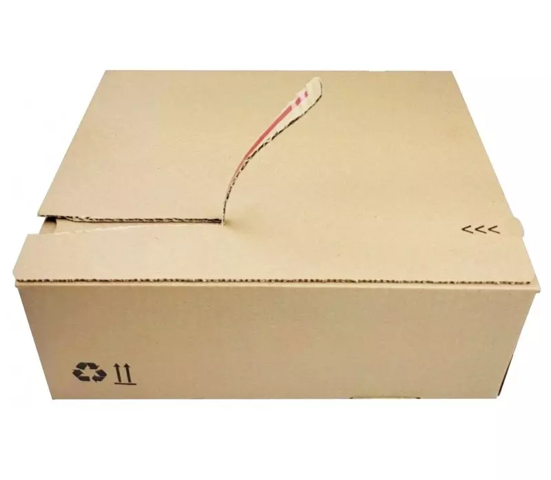 Autolockdoos Enkelgolf 345x256x130mm B-golf Bruin